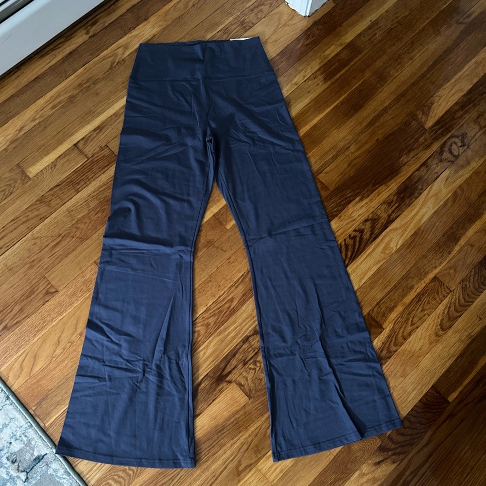 Aerie Navy Flared Pants
